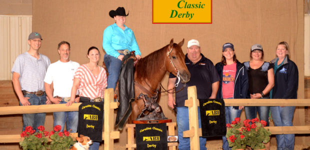 Chapman Reining Horses would like to congratulate Megan Snyder, who was Champion-Level 1 at the Carolina Classic Non-Pro Derby on Lil Miss Red Pine. Related posts: Carolina Classic Congratulations Dr. Megan! […]