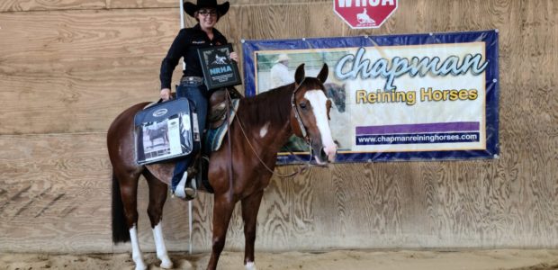 Champion Rookie Professional Day 2 at the Mid-Atlantic Reining Classic! She’s Sompen Online, Shown by Taylor Davis, owned by Dr. Megan Snyder. Related posts: Rookie Professional Champion! 2016 NRHA Reserve […]